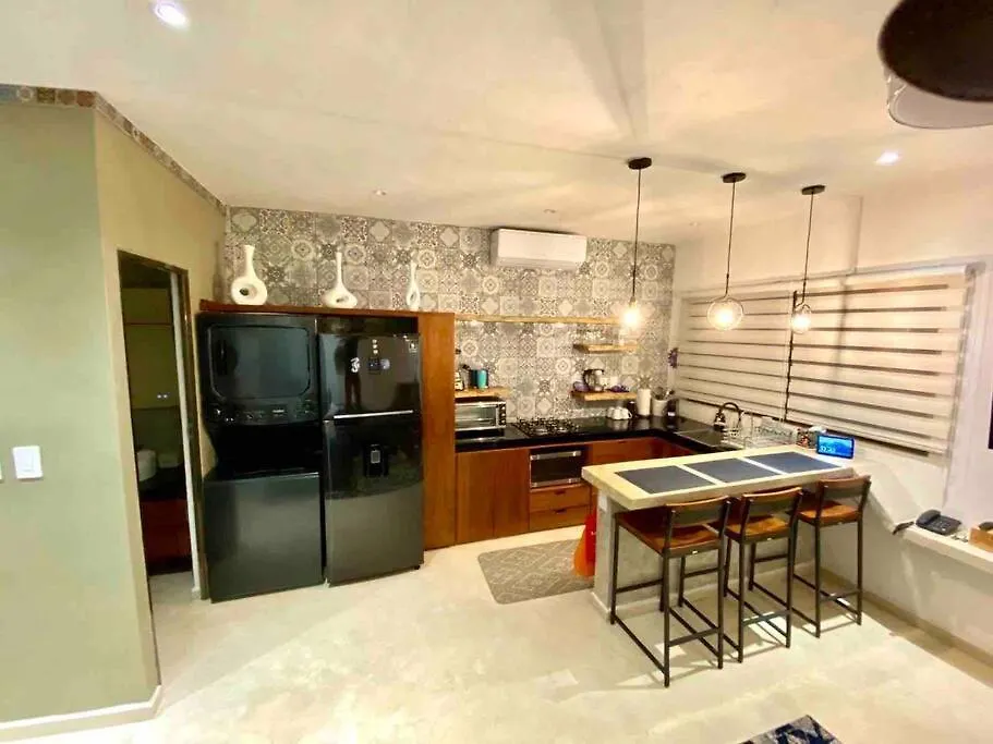 A Sweet Modern Condo By The Beach For Digital Nomads 女人岛 0*,  墨西哥